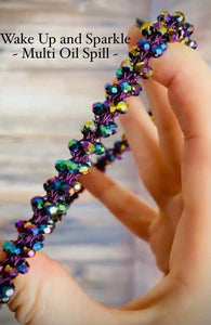 Paparazzi Accessories Wake Up and Sparkle - Multi Bracelet Oil Spill