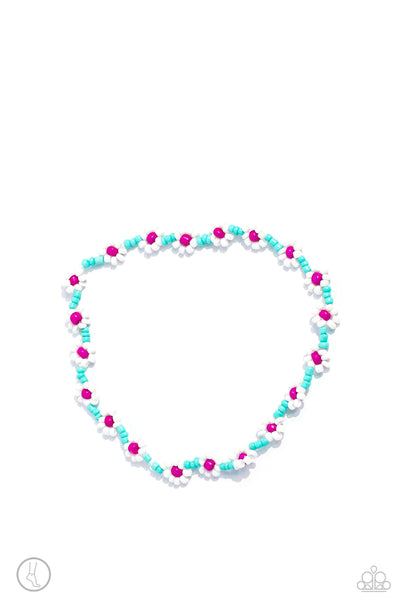 Paparazzi Accessories Midsummer Daisy - Blue Anklet