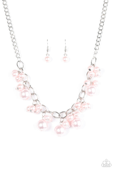 Paparazzi Accessories Celebrity Treatment - Pink Necklace & Earrings 