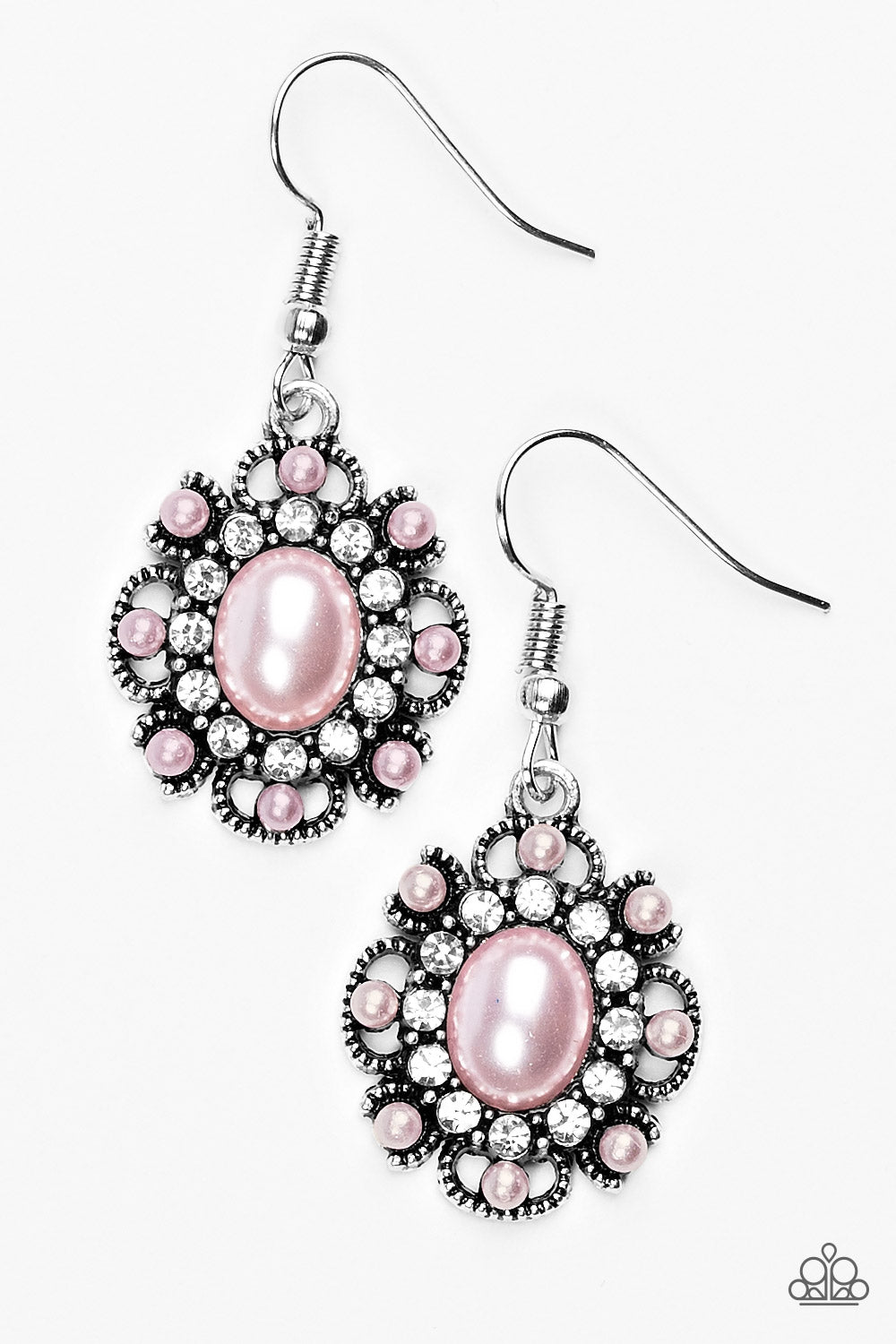 Paparazzi Accessories Blooming Romance - Pink Earrings 