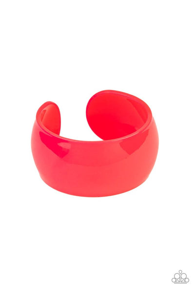 Paparazzi Accessories Fluent In Flamboyance - Pink Bracelet 