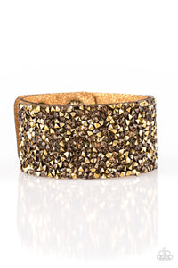 Paparazzi Accessories More Bang For Your Buck - Brass Bracelet 