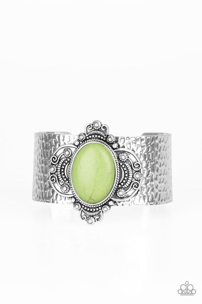 Paparazzi Accessories Yes I CANYON - Green Bracelet 