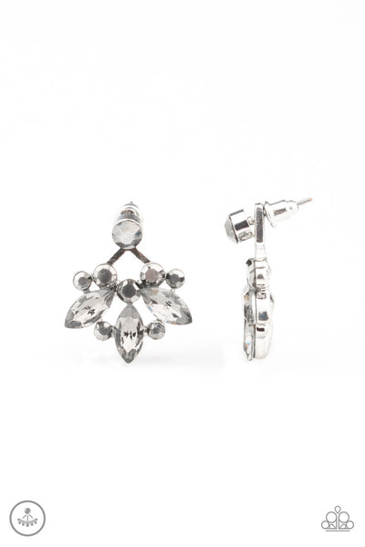 Paparazzi Accessories Crystal Constellations - Silver Earrings 