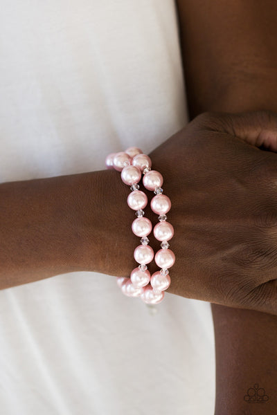 Paparazzi Accessories BALLROOM and Board - Pink Bracelet 