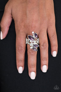Paparazzi Accessories Beautifully Botanical - Purple Ring