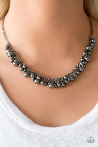 Paparazzi Accessories Belle Of The Ball - Black Necklace & Earrings 