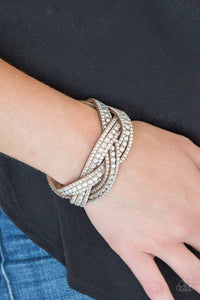 Paparazzi Accessories Bring On The Bling - Brown Bracelet 