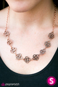 Paparazzi Accessories Cunning Cleopatra - Copper Necklace 