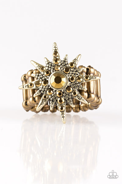 Paparazzi Accessories Super Stellar - Brass Ring