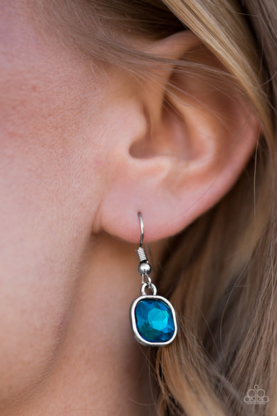 Paparazzi Accessories Everlasting Shine - Blue Earrings 