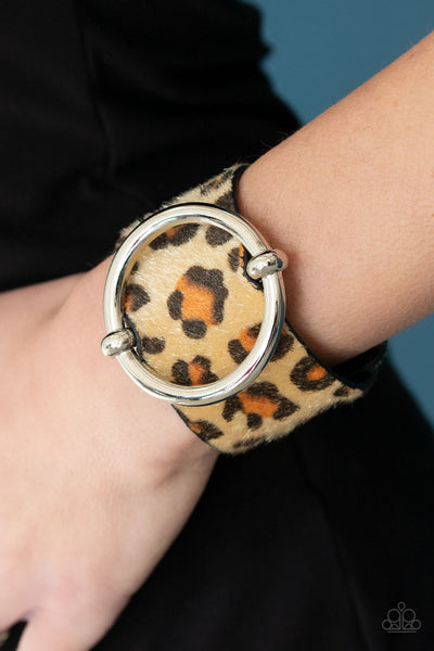 Paparazzi Accessories Asking FUR Trouble - Brown Bracelet 