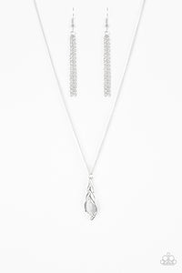 Paparazzi Accessories First Class Flier - White Necklace 