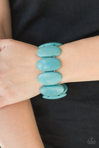 Paparazzi Accessories Dramatically Nomadic - Blue Bracelet 