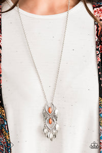 Paparazzi Accessories Summer Soul-stice Orange Necklace & Earrings 