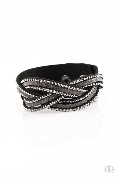 Paparazzi Accessories Girls Do It Better - Black Bracelet 