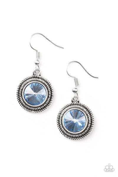 Paparazzi Accessories Beginners LUXE - Blue Earrings 