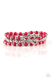 Paparazzi Accessories Immeasurably Infinite - Pink Bracelet 