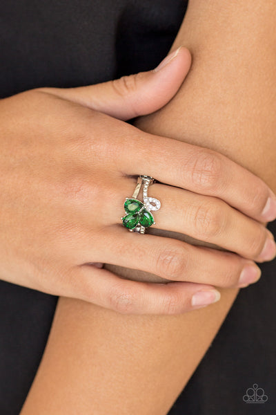 Paparazzi Accessories Friends In High-End Places Green Ring