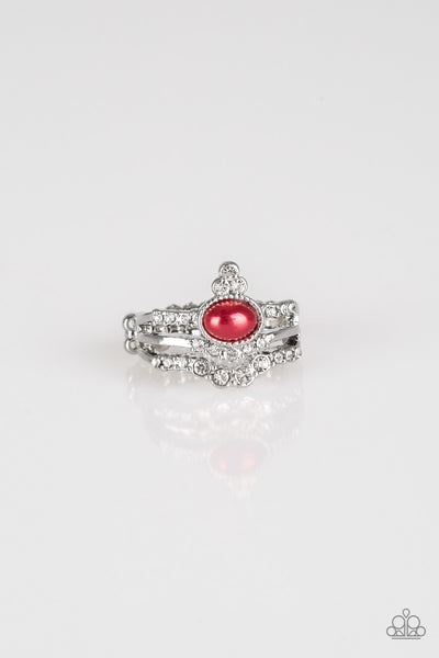Paparazzi Accessories Timeless Tiaras - Red Ring
