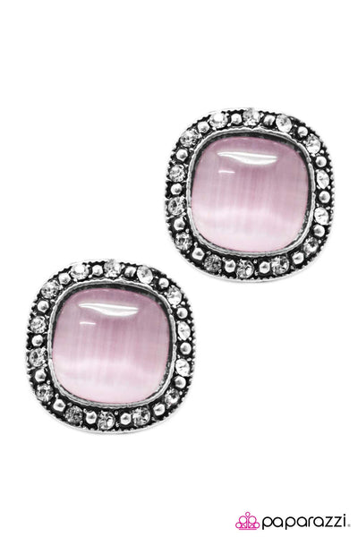 Paparazzi Accessories Ice Palace - Purple Earrings 