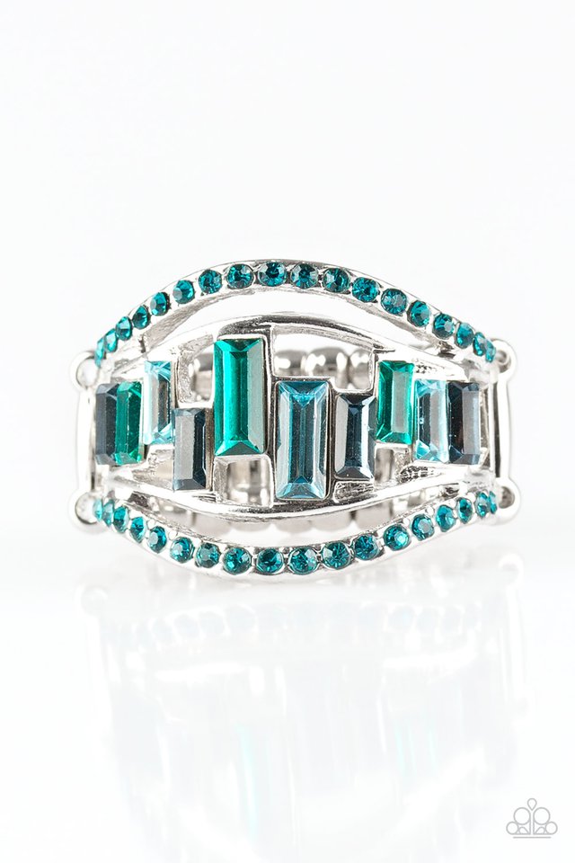 Paparazzi Accessories Treasure Chest Charm - Blue Ring