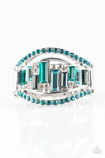 Paparazzi Accessories Treasure Chest Charm - Blue Ring