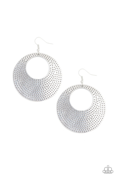 Paparazzi Accessories Dotted Delicacy - Silver Earrings 