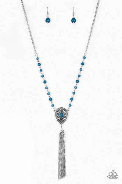 Paparazzi Accessories Soul Quest - Blue Necklace & Earrings
