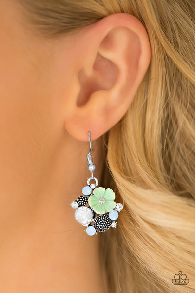 Paparazzi Accessories Lily Valleys - Green Earrings 