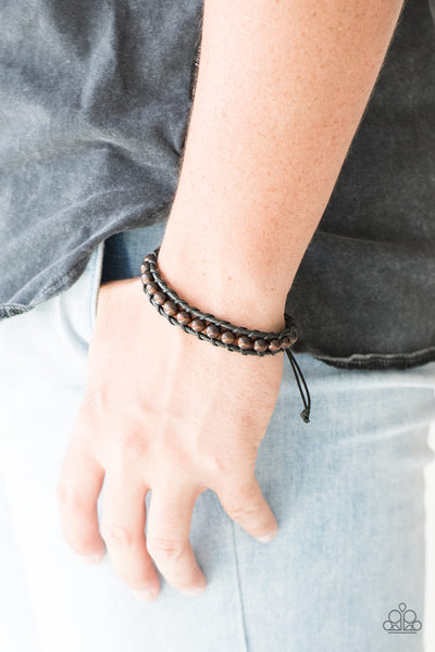 Paparazzi Accessories Rural Rover - Black Bracelet 