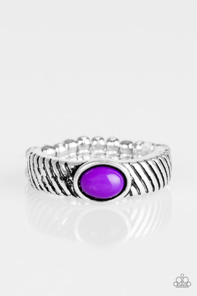 Paparazzi Accessories Zebra Zen - Purple Ring