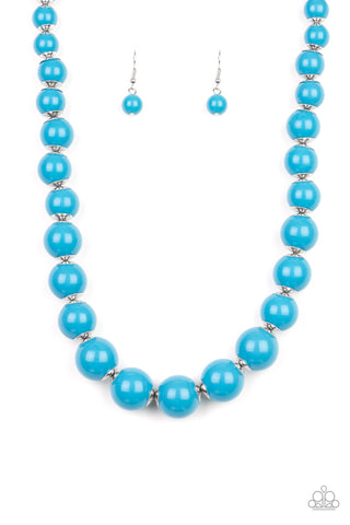 Paparazzi Accessories Everyday Eye Candy - Blue Necklace & Earrings 