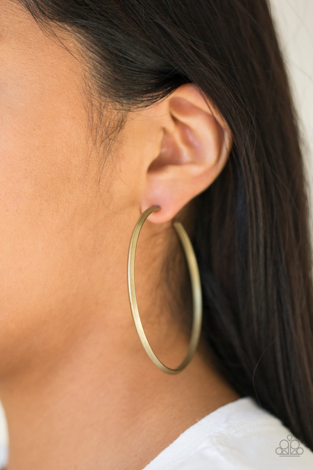 Paparazzi Accessories 5th Avenue Attitude - Brass Earrings 