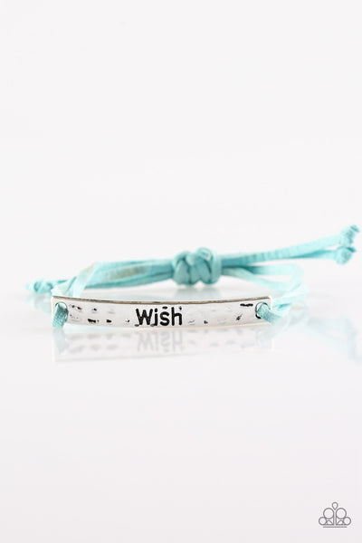 Paparazzi Accessories Careful What You Wish For - Blue Bracelet 