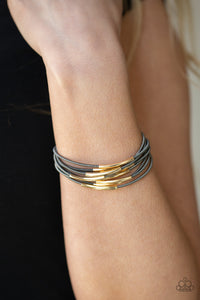 Paparazzi Accessories Stretch Your Boundaries - Black Bracelet 