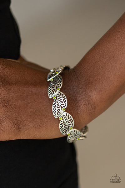 Paparazzi Accessories Fall Flair - Green Bracelet 