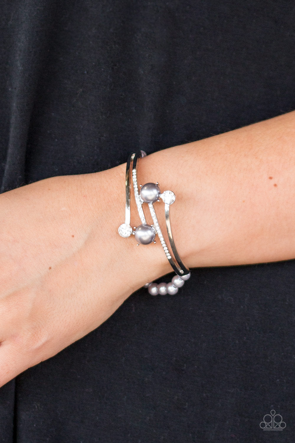 Paparazzi Accessories Can Only Go UPSCALE - Silver Bracelet 