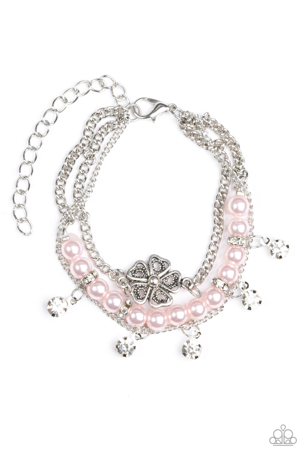 Paparazzi Accessories Petunia Party - Pink Bracelet 