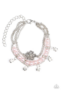 Paparazzi Accessories Petunia Party - Pink Bracelet 