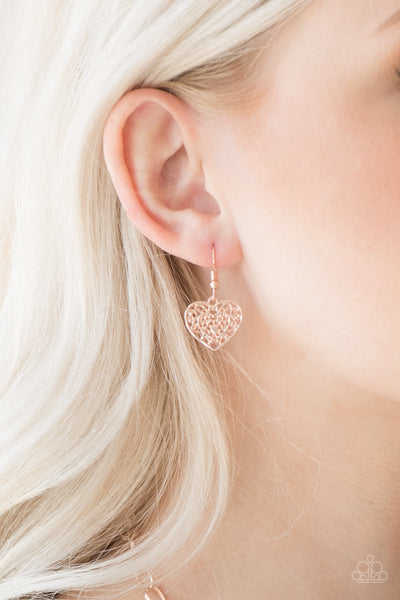 Paparazzi Jewelry Victorian Romance - Rose Gold