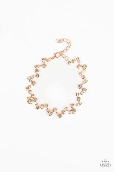 Paparazzi Accessories Starlit Stunner - Copper Bracelet 