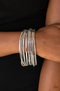 Paparazzi Accessories Out Of The Box - Silver Bracelet 