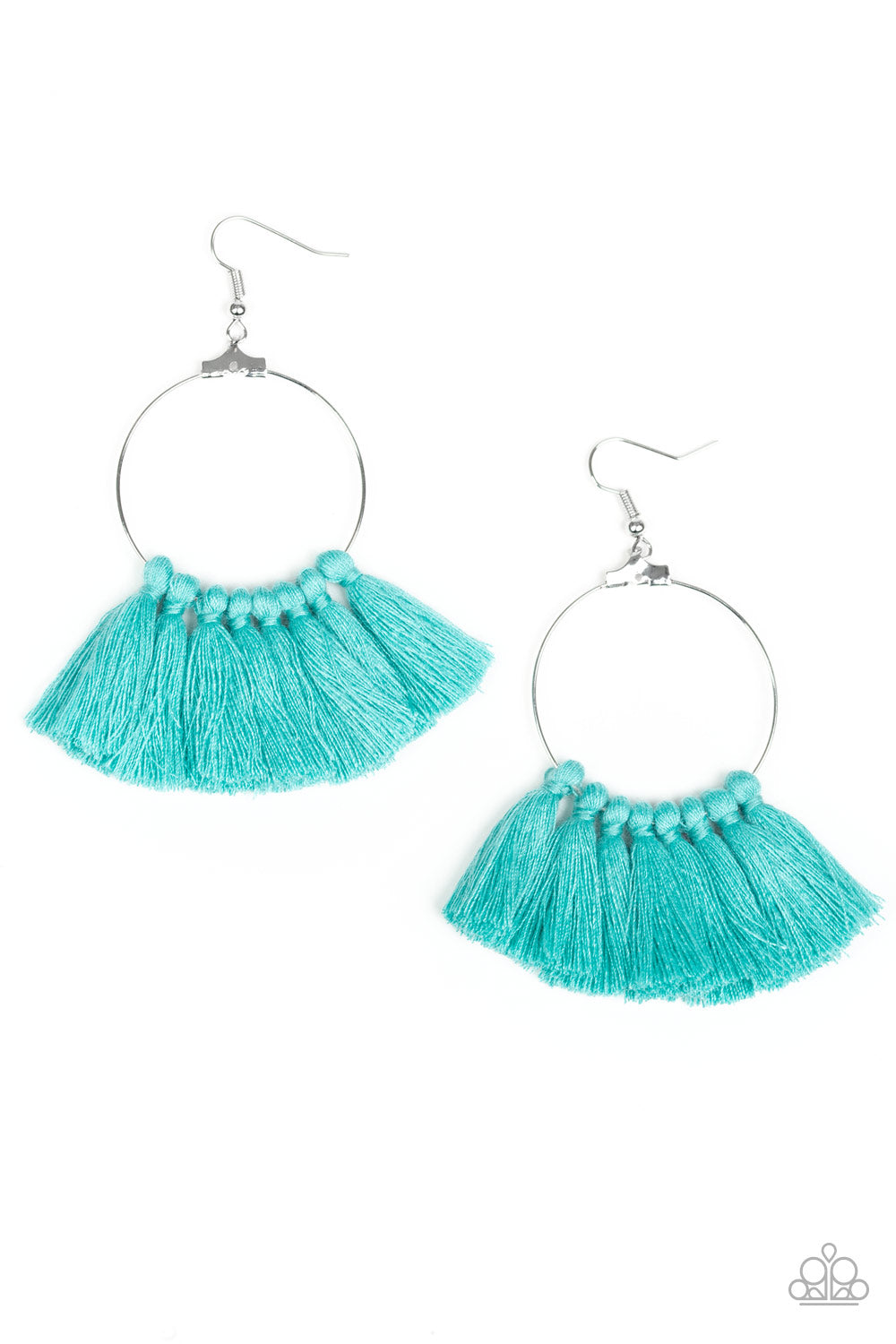 Paparazzi Accessories Peruvian Princess - Blue Earrings 