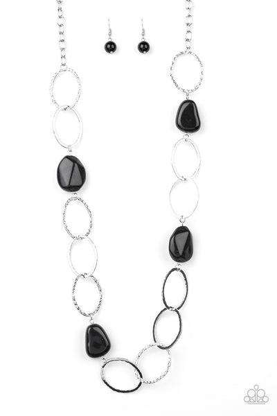 Paparazzi Accessories Modern Day Malibu - Necklace & Earrings 