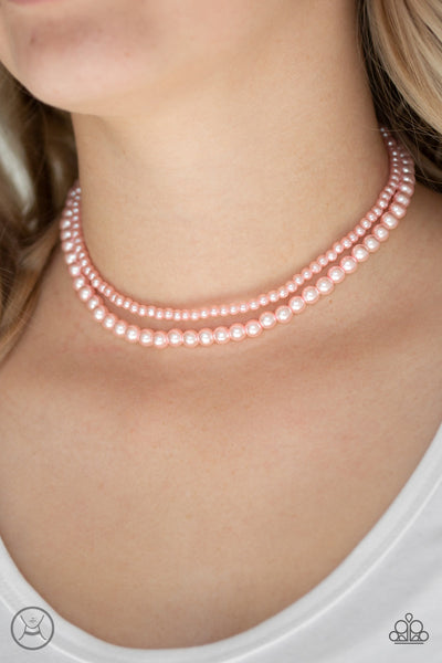 Paparazzi Accessories Ladies Choice - Pink Necklace & Earrings 