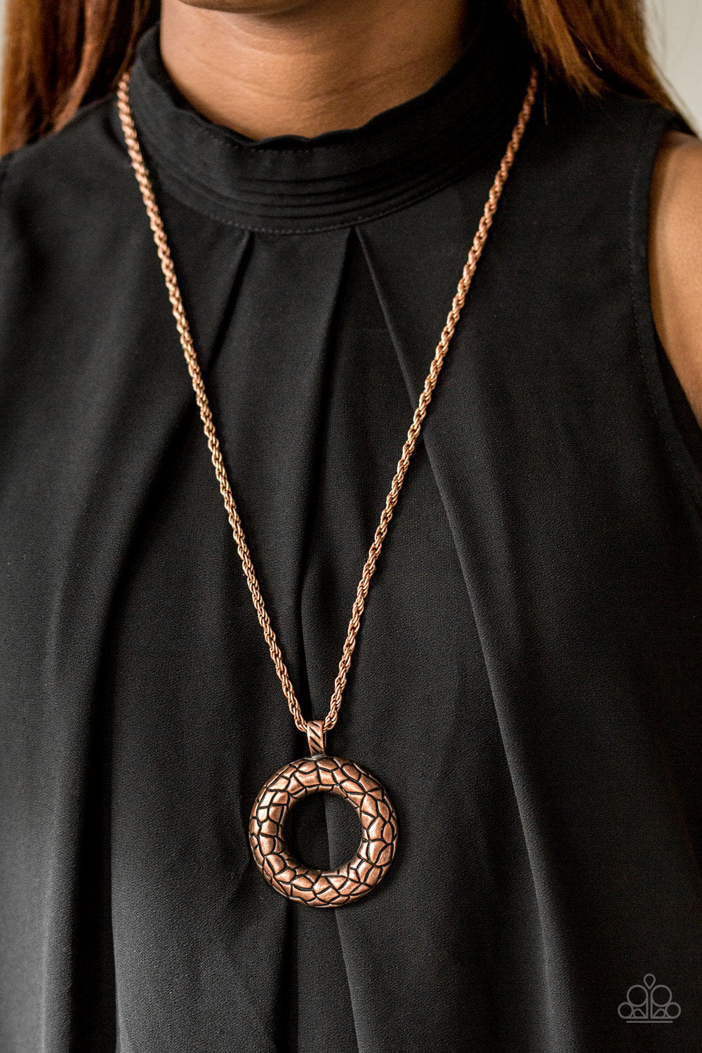 Paparazzi Accessories Pretty As A Prowess - Copper Necklace