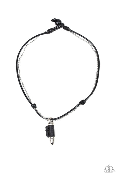 Paparazzi Accessories Magic Bullet - Black Necklace 