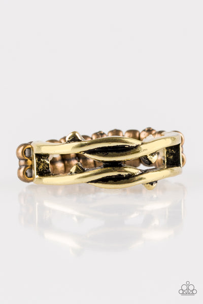 Paparazzi Accessories Very Vogue - Brass Ring