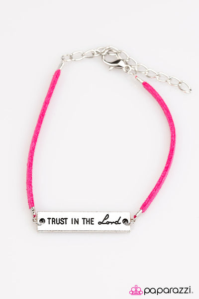 Paparazzi Bracelet Have Faith - Pink